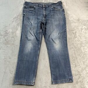 Duluth Trading Ballroom Double Flex Jeans 38x30* Standard Fit Stretch Denim